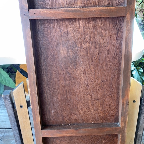 Pottery Barn Large Distressed and Rustic Wooden Peace Sign ☮️✌️🕊 - Picture 13 of 17